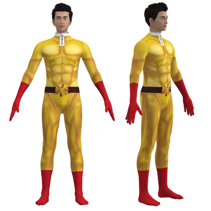 Kostum Cosplay One Punch Man H - Anime Cosplay One Punch Man ulasan dan harga