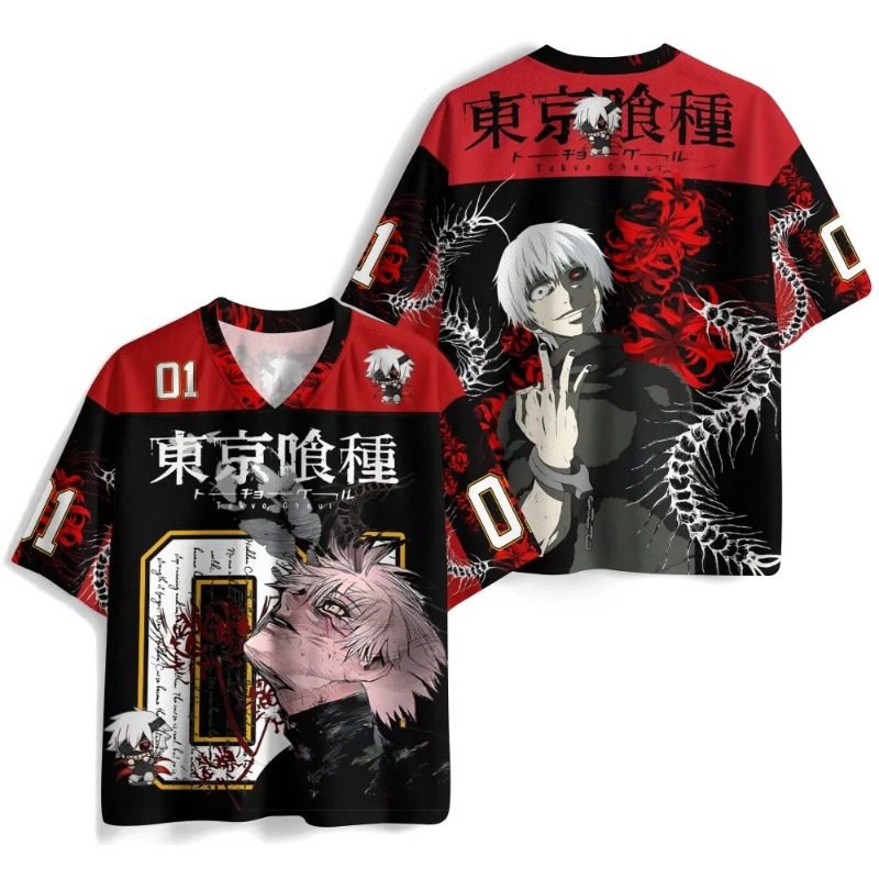 Kaos Jersey Anime Tokyo Ghoul  - Anime Cosplay Tokyo Ghoul ulasan dan harga