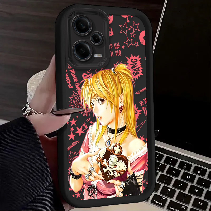 Casing Renda Grafiti Merah Mud - Death Note Replica ulasan dan harga
