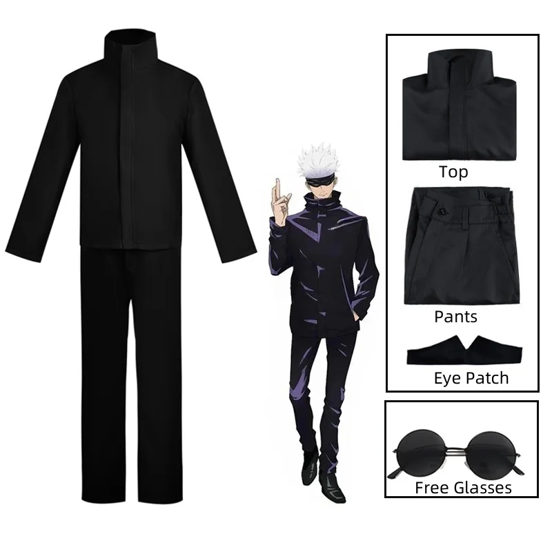 Kostum Cosplay Anime Jujitsu K - Anime Cosplay Gojo ulasan dan harga