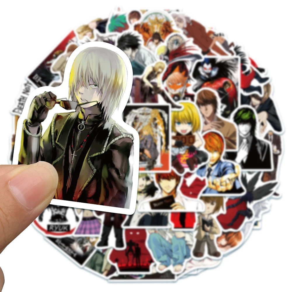 10/30/50 Buah Stiker Kartun De - Death Note Replica ulasan dan harga