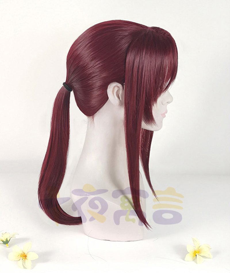 Wig Cosplay Rebecca Revy Lagun - Anime Cosplay With Red Hair ulasan dan harga