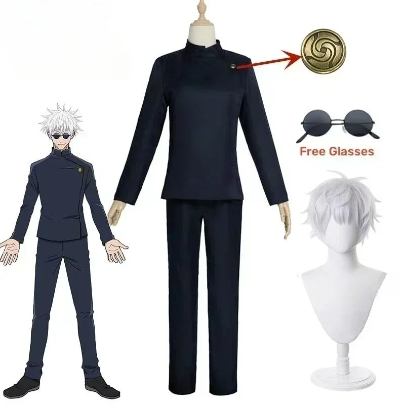 Kostum cosplay Gojo Satoru ani - Anime Cosplay Gojo ulasan dan harga