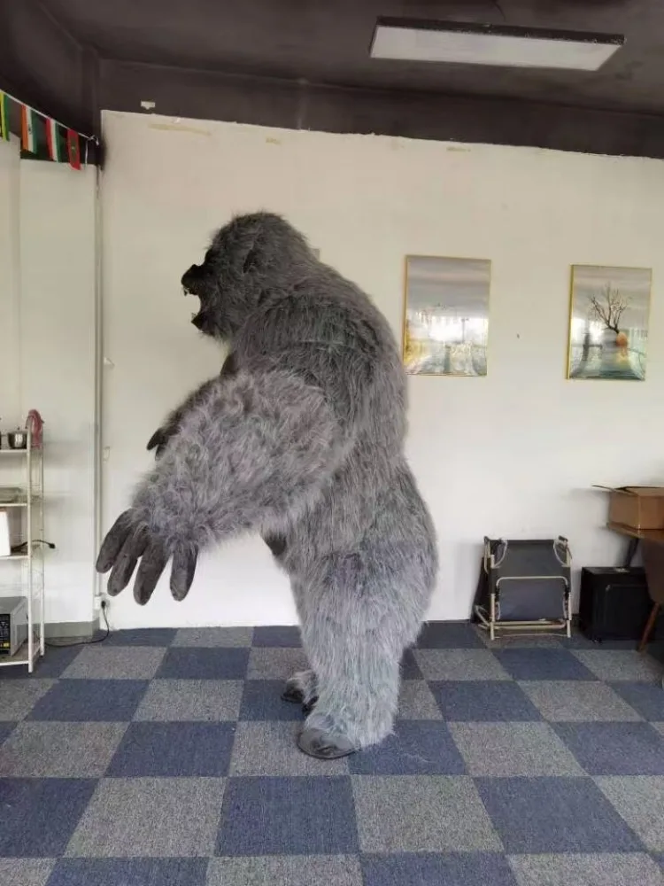 Real Life kostum gorila tiup p - Anime Cosplay Real Life ulasan dan harga