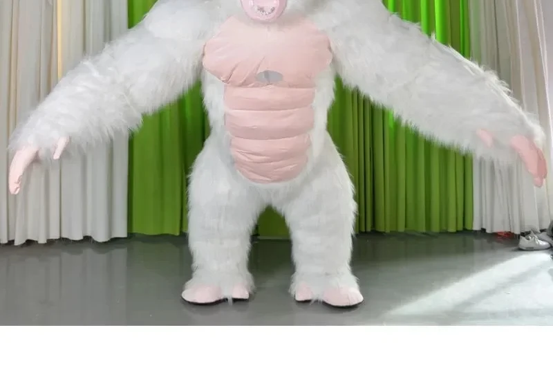 Real Life kostum gorila tiup p - Anime Cosplay Real Life ulasan dan harga