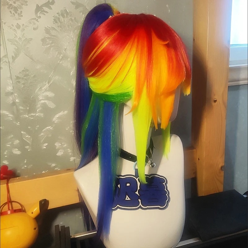 Kostum Premium Rainbow Dash Fr - Anime Cosplay Girlfriend ulasan dan harga