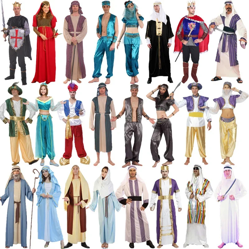 Kostum Arab Cosplay Dewasa Hal - Anime Cosplay India ulasan dan harga