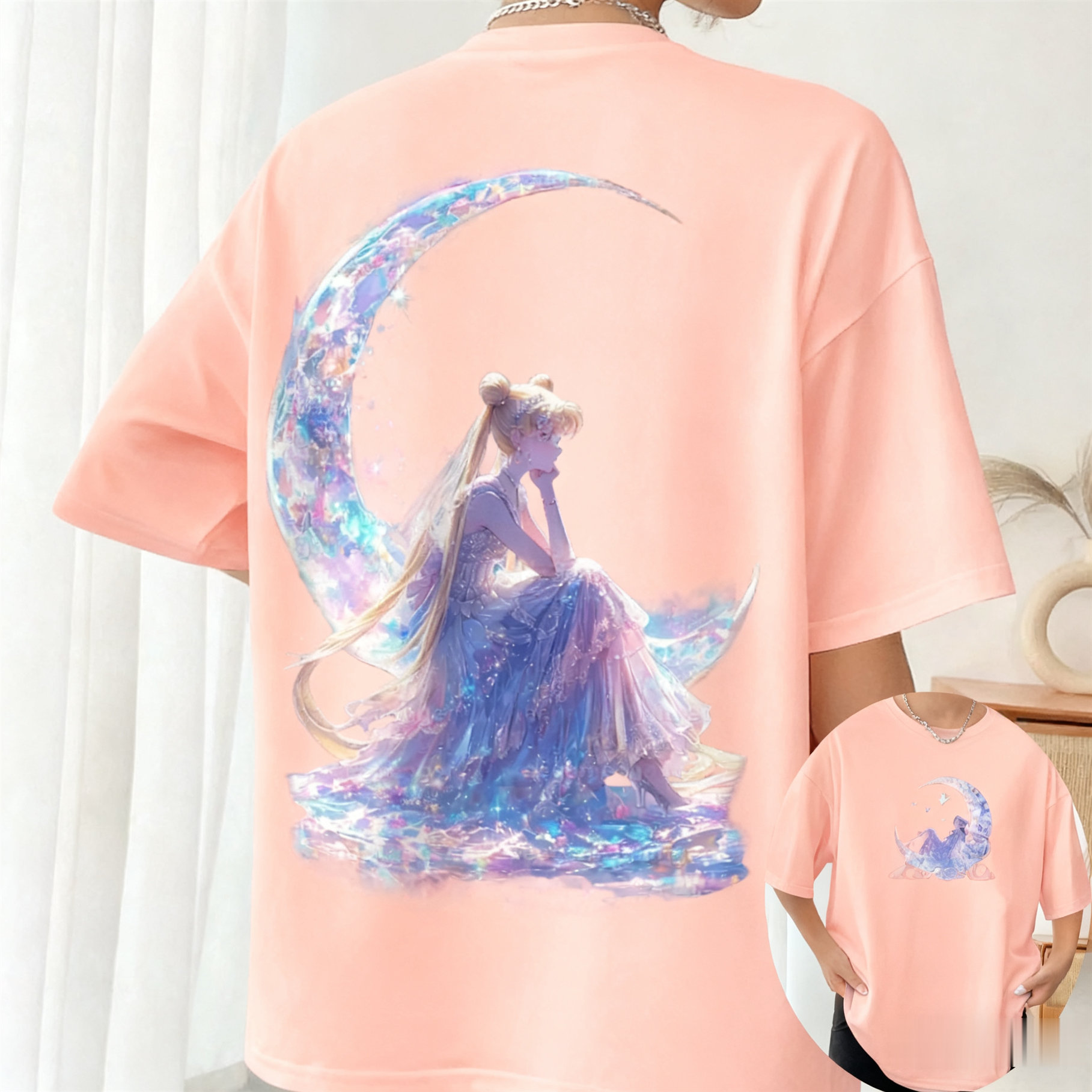 Kaos Wanita Katun Berkualitas  - Anime Cosplay Girlfriend ulasan dan harga