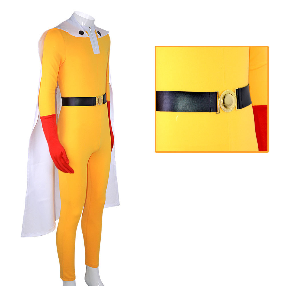 Kostum Cosplay One Punch Man S - Anime Cosplay One Punch Man ulasan dan harga