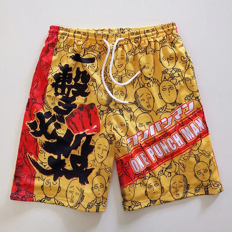 Celana Pendek Anime One Punch  - Anime Cosplay One Punch Man ulasan dan harga