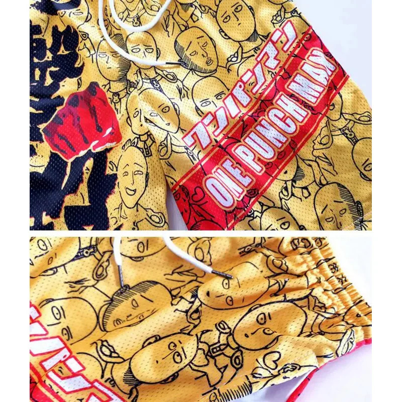 Celana Pendek Anime One Punch  - Anime Cosplay One Punch Man ulasan dan harga