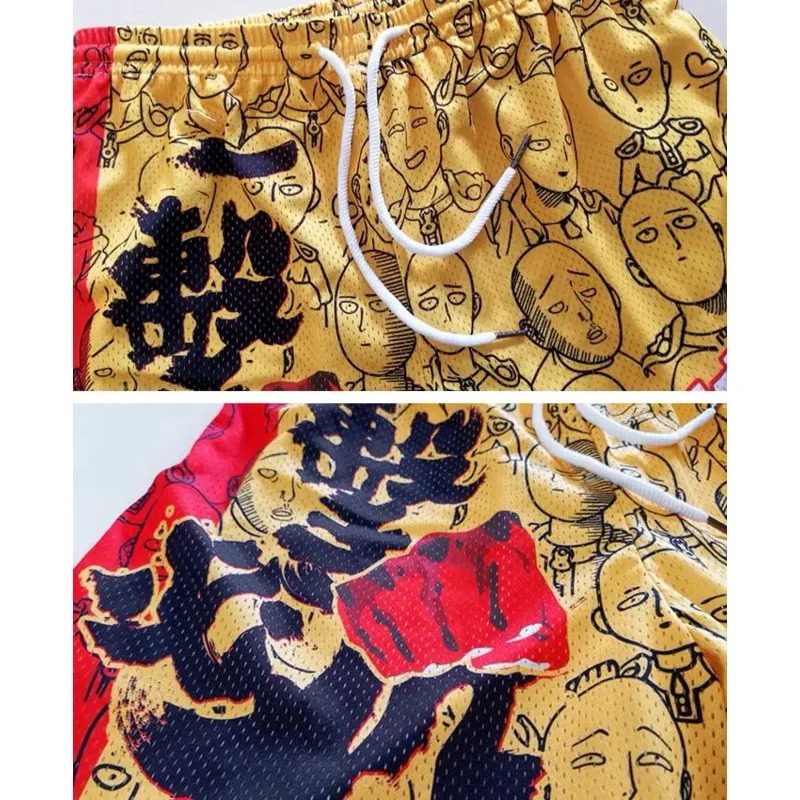 Celana Pendek Anime One Punch  - Anime Cosplay One Punch Man ulasan dan harga