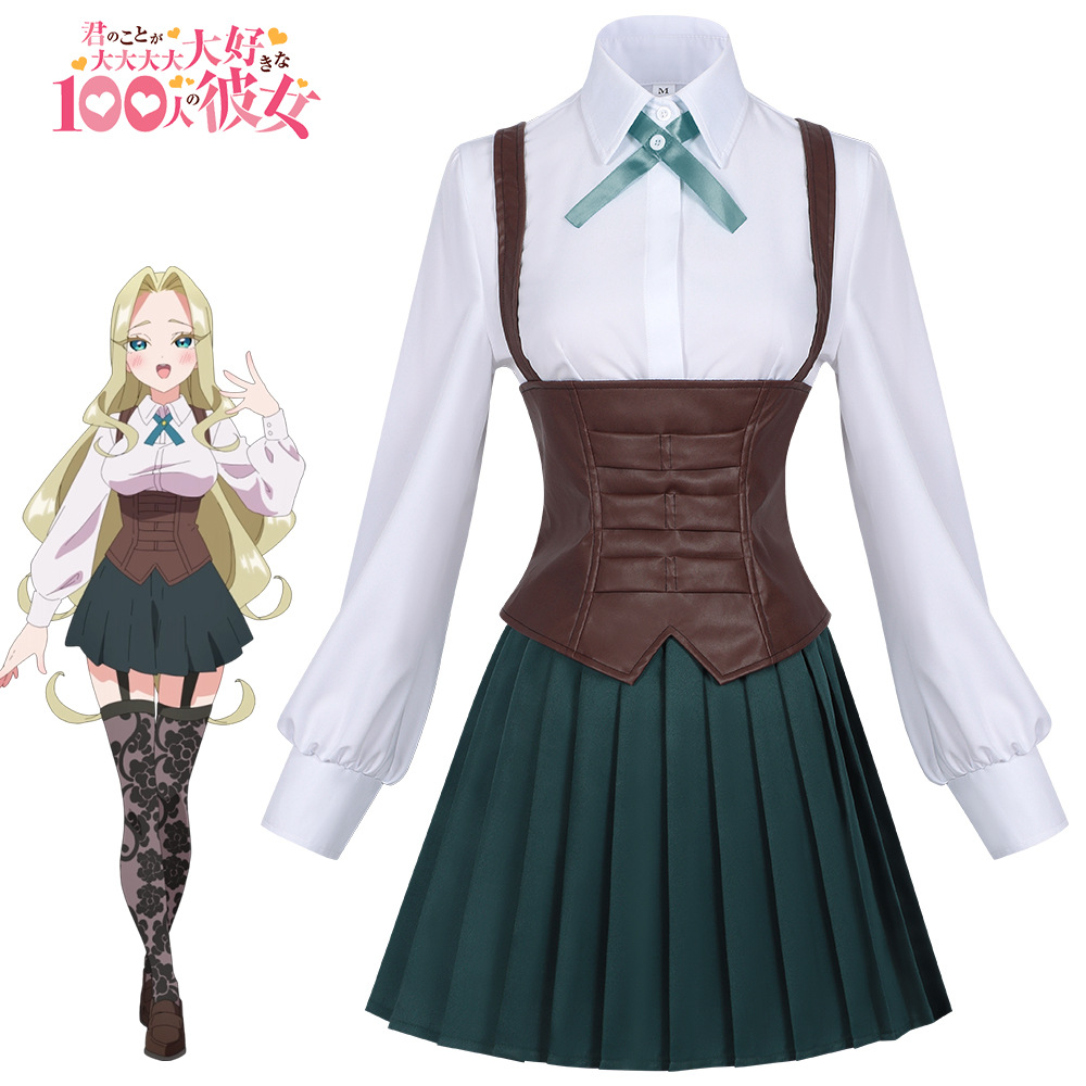 Anime The 100 Girlfriends Who  - Anime Cosplay Girlfriend ulasan dan harga