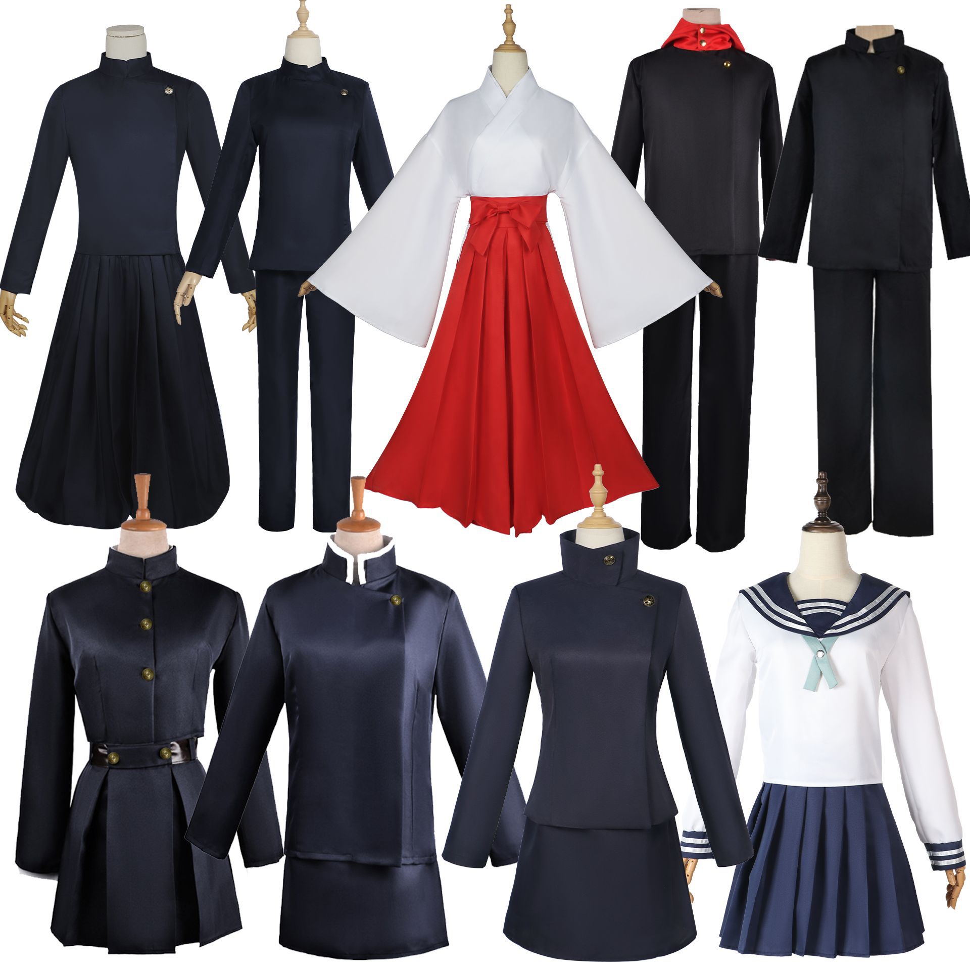Kostum cosplay Jujutsu Kaisen  - Anime Cosplay Gojo ulasan dan harga