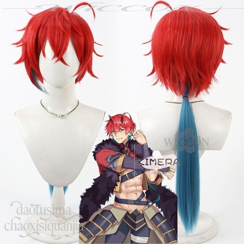 Toko Kimera Anime Putri Kaguya - Anime Cosplay With Red Hair ulasan dan harga