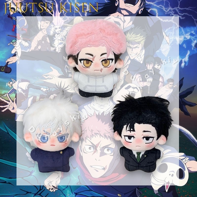 Boneka Plush Baru JJK Gojo Sat - Anime Cosplay Gojo ulasan dan harga